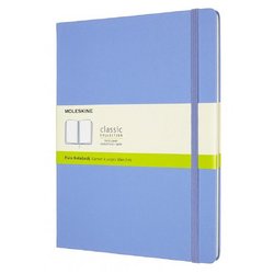 Блокнот Moleskine Classic Xlarge A5 96 листов без линовки голубой на сшивке (190x250 мм)